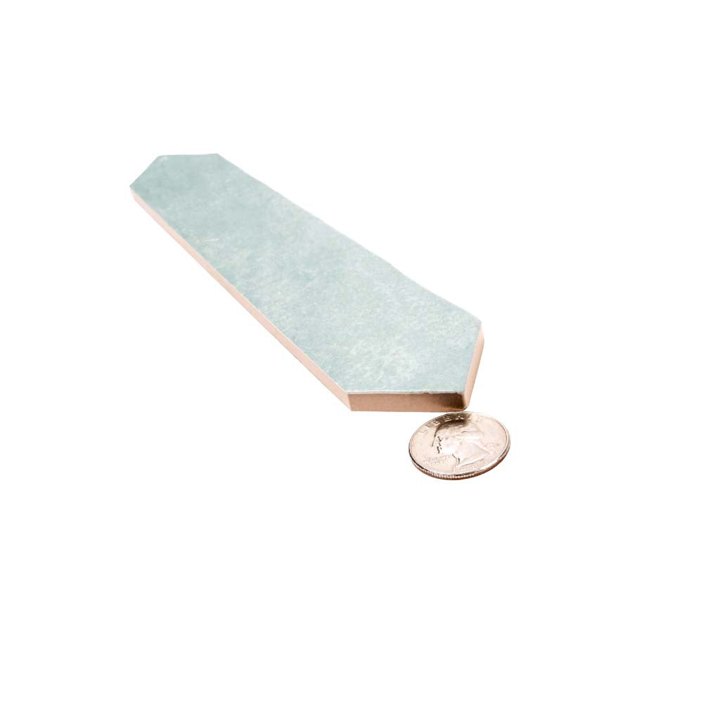 Pistachio Green 2x10 Matte Picket Ceramic Tile (23 pack, 2.37 sq ft/case) - Sample