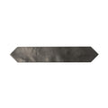 Sample - Black 2x10 Matte Picket Ceramic Tile (23 pack, 2.37 sq ft/case)