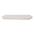 Sample - Pearl White 2x10 Matte Picket Ceramic Tile (23 pack, 2.37 sq ft/case)