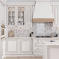 Cotton White 2x10 Picket Glossy Ceramic Tile (23 pack, 2.37 sq ft/case) - Sample
