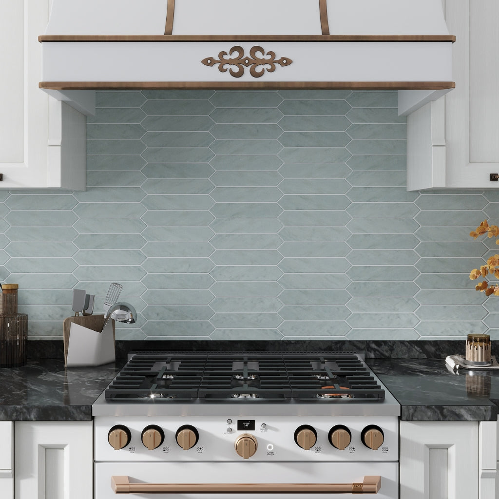 Pistachio Green 2x10 Matte Picket Ceramic Tile (23 pack, 2.37 sq ft/case)