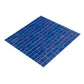 20-pack Nacreous 12 in. x 12 in. Glossy Royal Blue Glass Mosaic Wall and Floor Tile (20 sq ft/case)