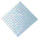 20-pack Nacreous 12 in. x 12 in. Glossy Stone Blue Glass Mosaic Wall and Floor Tile (20 sq ft/case)