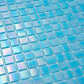 Turquoise Blue 12x12 Glossy Uniform Square Glass Mosaic Tile (20 pack, 20 sq ft/case) - Sample