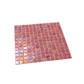 20-pack Nacreous 12 in. x 12 in. Glossy Punch Pink Glass Mosaic Wall and Floor Tile (20 sq ft/case) - Sample