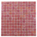 Sample - Punch Pink 12x12 Glossy Uniform Square Glass Mosaic Tile (20 pack, 20 sq ft/case)