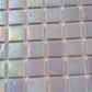 Pearlescent Pink 12x12 Glossy Uniform Square Glass Mosaic Tile (20 pack, 20 sq ft/case) - Sample
