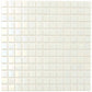 20-pack Nacreous 12 in. x 12 in. Glossy Cotton White Glass Mosaic Wall and Floor Tile (20 sq ft/case)