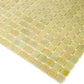 20-pack Nacreous 12 in. x 12 in. Glossy Beige Glass Mosaic Wall and Floor Tile (20 sq. ft./case)