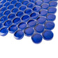 12x12 Cobalt Blue Penny Glass Tile 