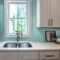 Sky Blue 12x12 Glossy Penny Round Glass Mosaic Tile (5 pack, 5 sq ft/case) - Sample