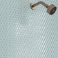 Blizzard Blue 12x12 Glossy Penny Round Glass Mosaic Tile (5 pack, 5 sq ft/case)