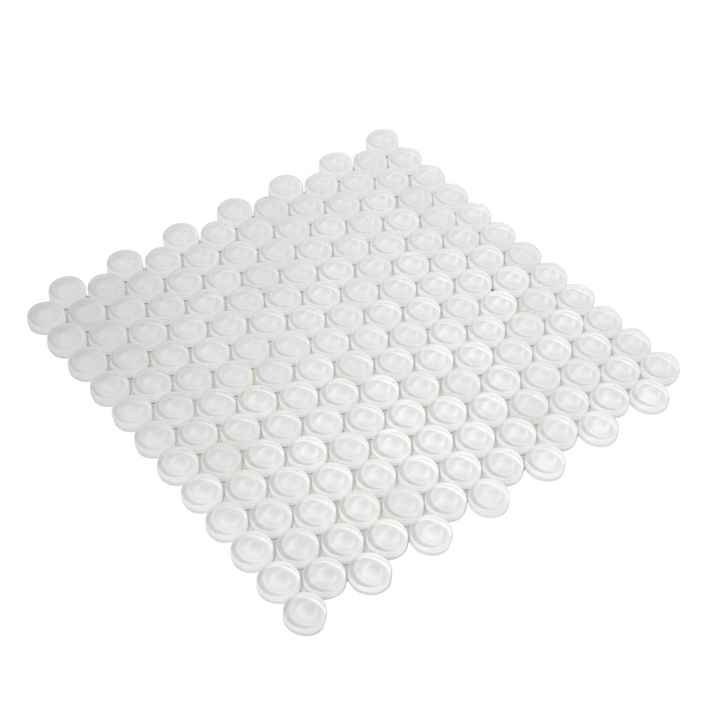 Penny Glass Mosaic Tile