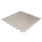 Beige 12x12 Glossy Penny Round Glass Mosaic Tile (5 pack, 5 sq ft/case) - Sample