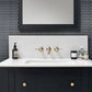 Black 12x12 Glossy Penny Round Glass Mosaic Tile (5 pack, 5 sq ft/case) - Sample