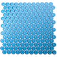 12x12 Cerulean Blue Penny Tile