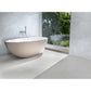 Sample - Pearl White 18x48 Matte Ceramic Large Format Tile (4 pack, 22.98 sq ft/case)