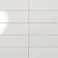 Metro 4 in. x 12 in. Matte White Ceramic Subway Wall Tile (10.4 sq ft/case) - 34 pack