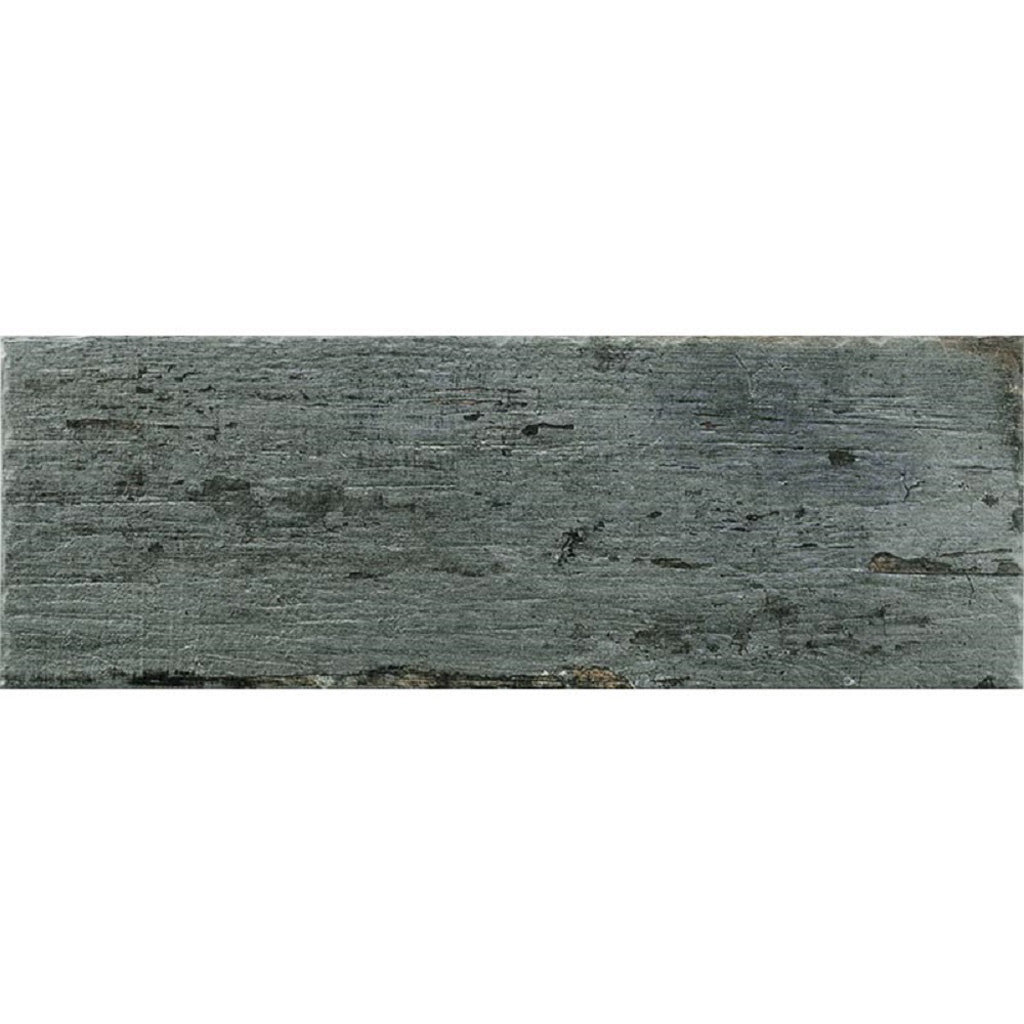 8 pack Dark Gray 8.2-in W x 23.6-in L Matte Porcelain Wall and Floor Tile (10.75 Sq ft/case) - Sample