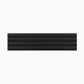 Sample - Black 2x8 Matte Ceramic Subway Deco Tile (38 pack, 4.1 sq ft/case)