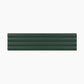 Green 2x8 Matte Ceramic Subway Deco Tile (38 pack, 4.1 sq ft/case) - Sample