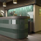 2x8 Green Matte Ceramic Subway Tile
