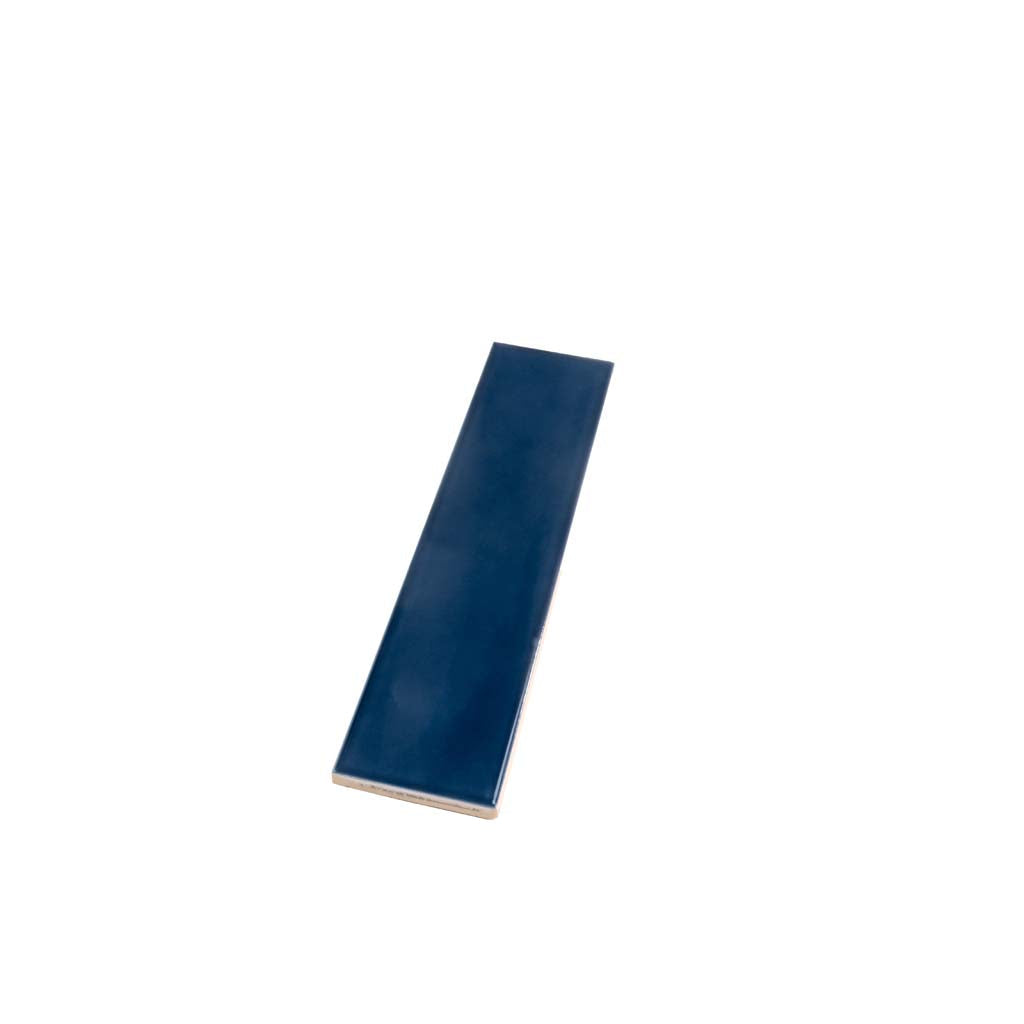 Blue 2x8 Glossy Ceramic Subway Tile (50 pack, 5.38 sq ft/case) - Sample