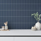 Blue 2x8 Matte Ceramic Subway Tile (60 pack, 6.48 sq ft/case)