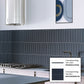Blue 2x8 Matte Ceramic Subway Tile (50 pack, 5.4 sq ft/case) - Sample