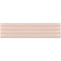 Sample - Pink 2x8 Glossy Ceramic Subway Deco Tile (38 pack, 4.09 sq ft/case)