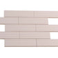 Pink 2x8 Matte Ceramic Subway Deco Tile (38 pack, 4.1 sq ft/case) - Sample