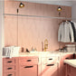 Pink 2x8 Matte Ceramic Subway Deco Tile (38 pack, 4.1 sq ft/case) - Sample
