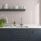 2x8 Pink Subway Ceramic Tile