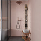 Matte Pink Ceramic Subway Tile