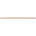 Sample - Pink 0.5x8 Glossy Ceramic Pencil Tile Trim (10 pack, 0.3 sq ft/case)