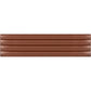 Red 2x8 Glossy Ceramic Subway Deco Tile (38 pack, 4.09 sq ft/case) - Sample