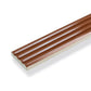 Red 2x8 Glossy Ceramic Subway Deco Tile (38 pack, 4.09 sq ft/case) - Sample