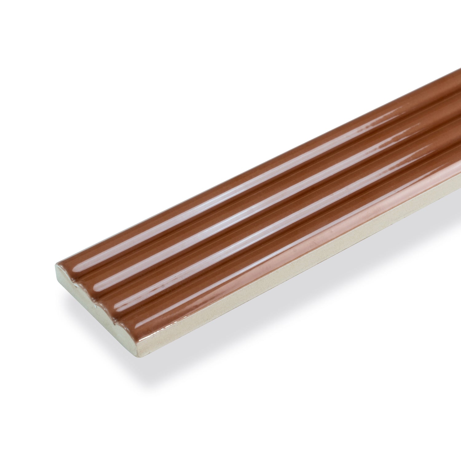 Red 2x8 Glossy Ceramic Subway Deco Tile (38 pack, 4.09 sq ft/case) - Sample