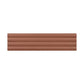 Red 2x8 Matte Ceramic Subway Deco Tile (38 pack, 4.1 sq ft/case) - Sample