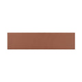 Sample - Arte 1.97 in. x 7.87 in. Matte Red Ceramic Subway Wall and Floor Tile (60 pack, 6.46 sq. ft./case)