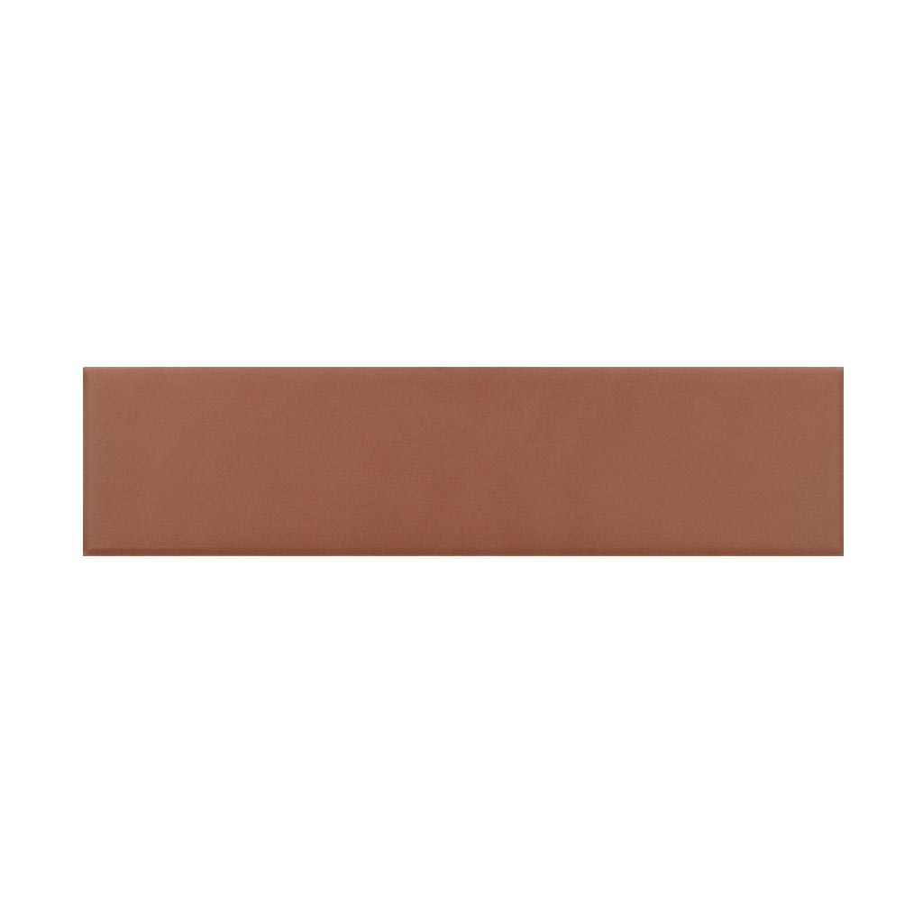 Red 2x8 Matte Ceramic Subway Tile (50 pack, 5.4 sq ft/case) - Sample