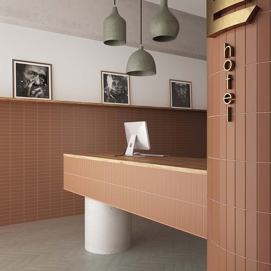 Red Subway Tiles