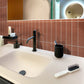 Red 2x8 Matte Ceramic Subway Tile (50 pack, 5.4 sq ft/case) - Sample