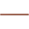 Sample - Red 0.5x8 Matte Ceramic Pencil Tile Trim (10 pack, 0.3 sq ft/case)