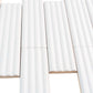 White 2x8 Matte Ceramic Subway Deco Tile (38 pack, 4.1 sq ft/case) - Sample