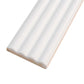 White 2x8 Matte Ceramic Subway Deco Tile (38 pack, 4.1 sq ft/case) - Sample