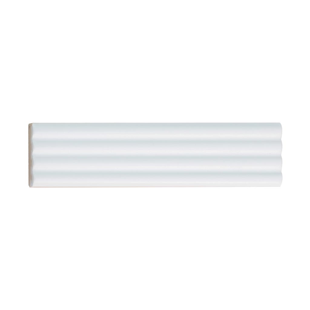 White 2x8 Matte Ceramic Subway Deco Tile (38 pack, 4.1 sq ft/case) - Sample