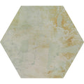 Sample - Moss Green 10x11 Natural Hexagon Porcelain Large Format Tile (17 pack, 10.06 sq ft/case)