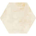 Light Beige 10x11 Natural Hexagon Porcelain Large Format Tile (17 pack, 10.06 sq ft/case) - Sample