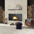 Light beige natural porcelain hexagonal floor tiles with subtle gold finish for flooring and walls